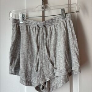 Auden Light Gray Casual Shorts